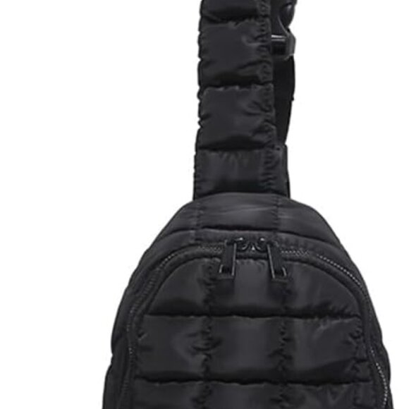 Luxury Quilted Crossbody Bag with Adjustable Strap - Perfect for Travel - Picture 1 of 5